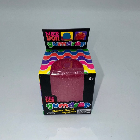 Schylling Other - Schylling NeeDoh Gumdrop Pink Super Solid Squish Sensory Fidget Toy GDND New